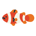 a close up of a logo